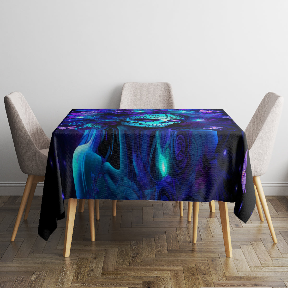 Skull Girl Tablecloth Yes I'm A Bitch But Not Yours