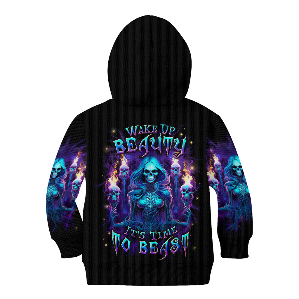 Witch Skull Kid Hoodie Wake Up Beasuty I't Time To Beast