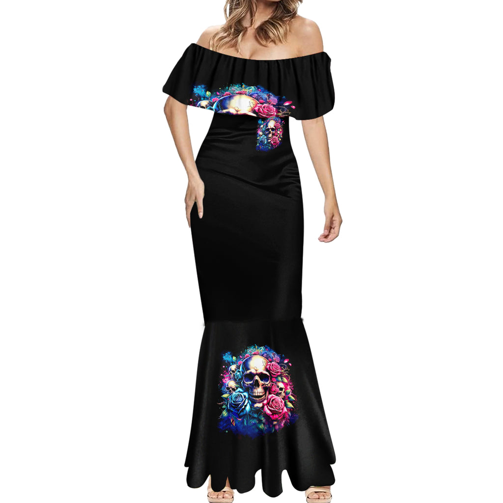 Rose Skull Mermaid Dress Assuming I Was Like Most Girls Was Your First Mistake