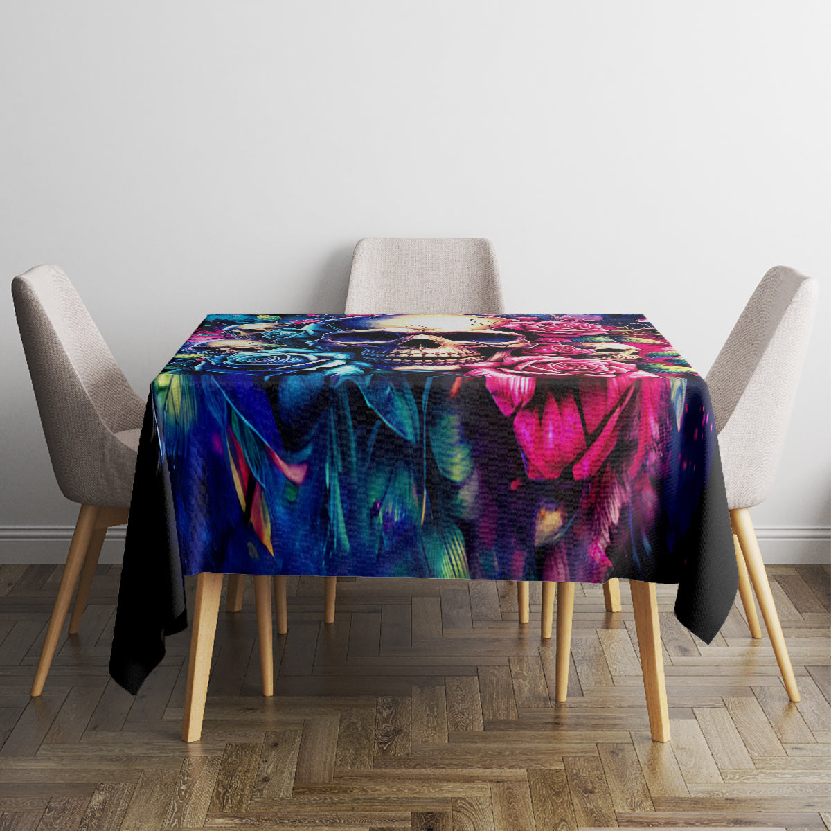 Rose Skull Tablecloth Assuming I Was Like Most Girls Was Your First Mistake