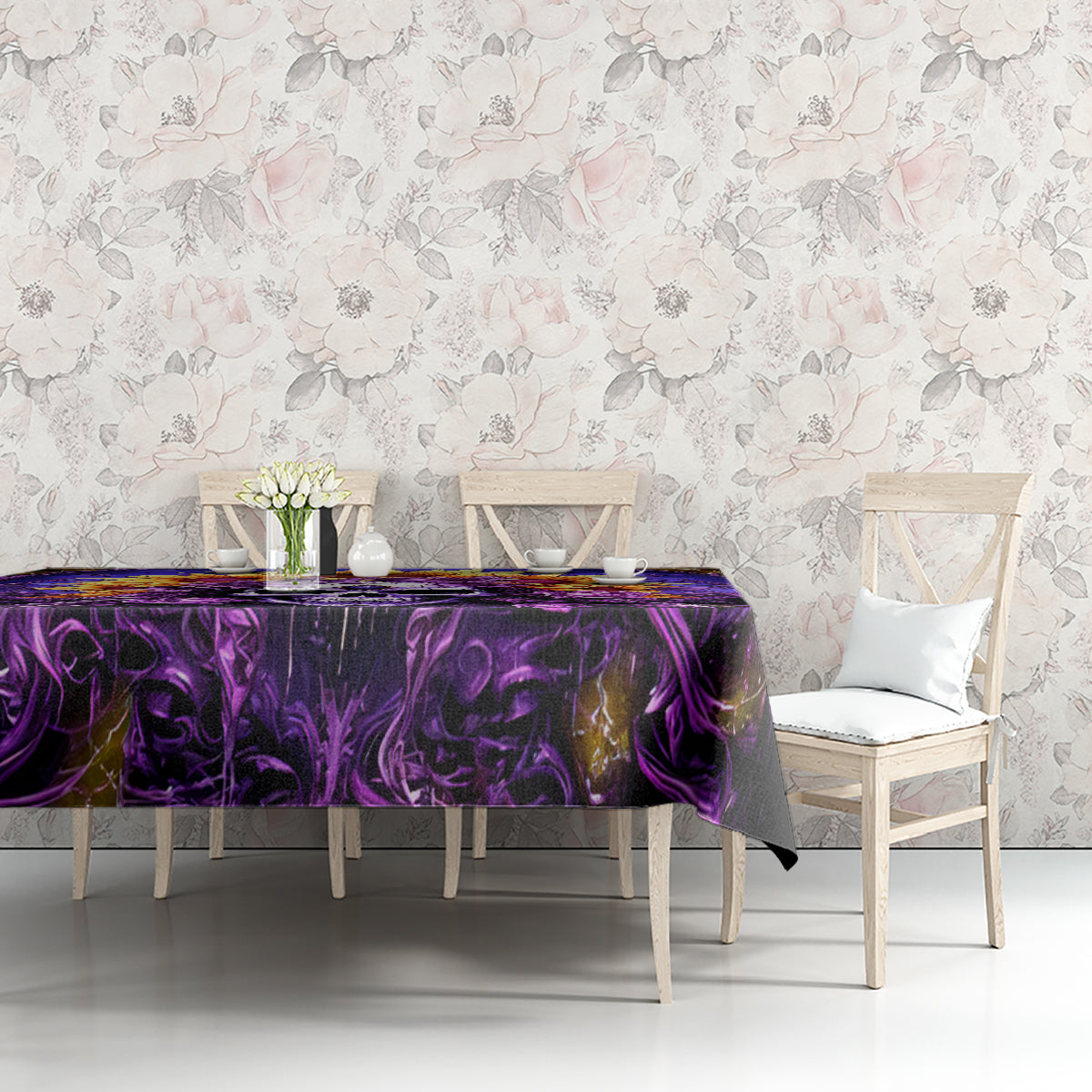 Sunflower Skull Tablecloth She Is Sunshine Mixed With A Little Hurricane