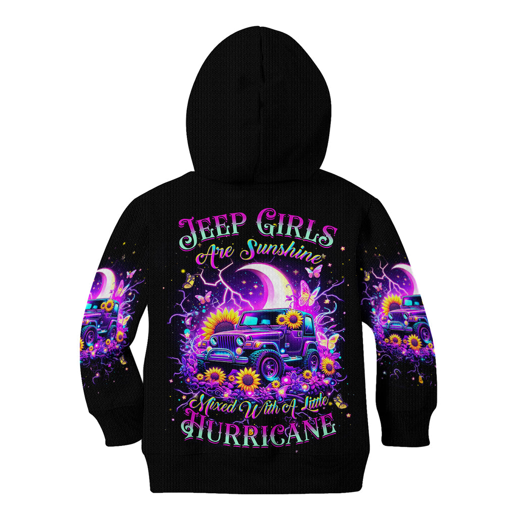 Nigh Jeep Kid Hoodie Jeep Girls Are Sunshine Mixed With A Little Hurricane