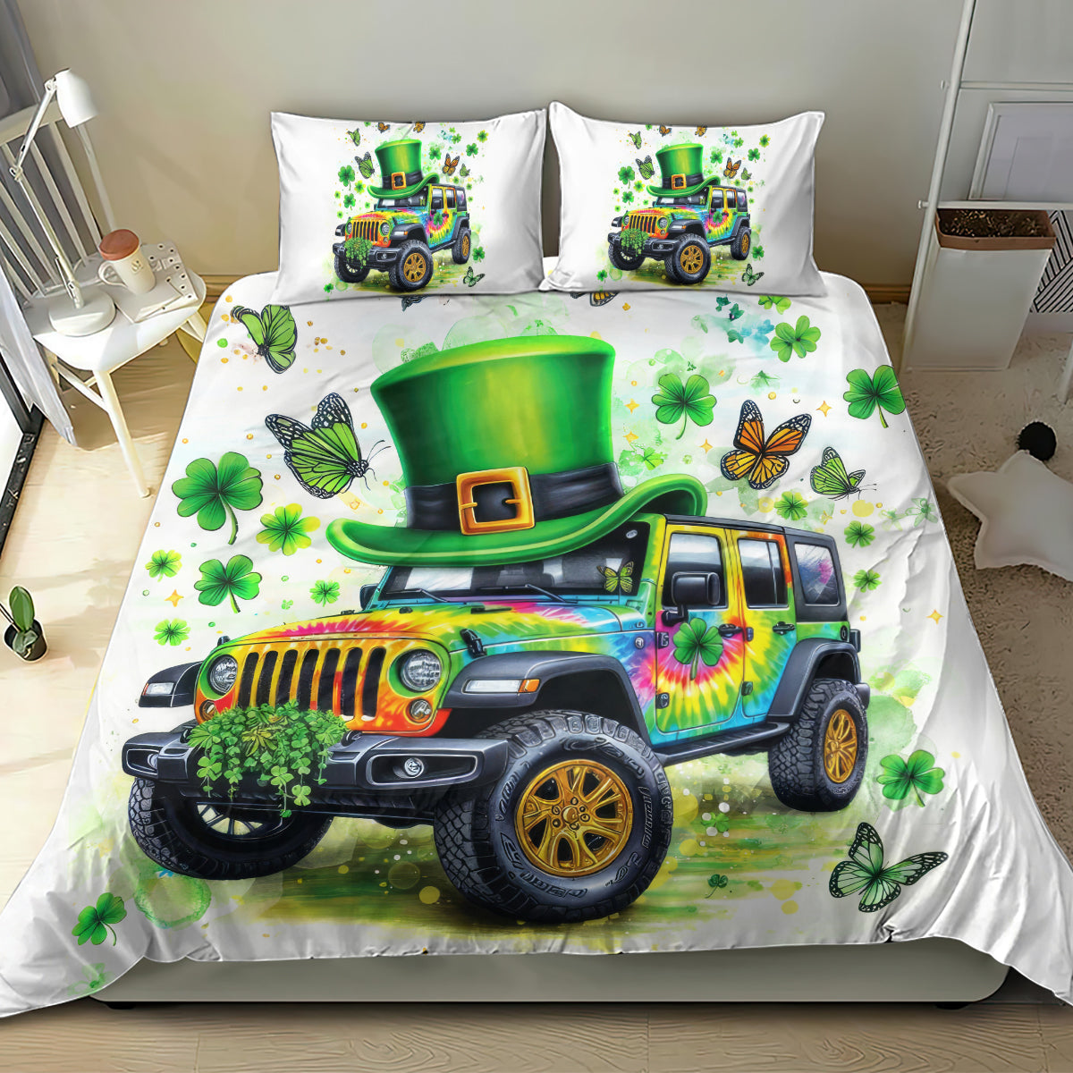 Irish Jeep Bedding Set The Best Grandmas Drive Jeeps