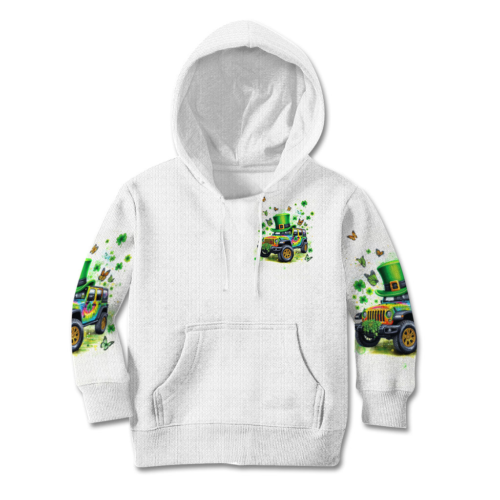 Irish Jeep Kid Hoodie The Best Grandmas Drive Jeeps
