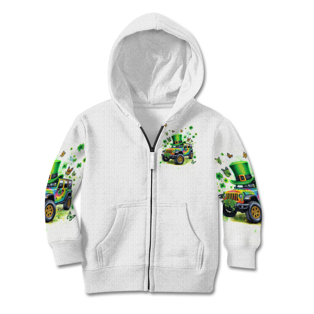 Irish Jeep Kid Hoodie The Best Grandmas Drive Jeeps