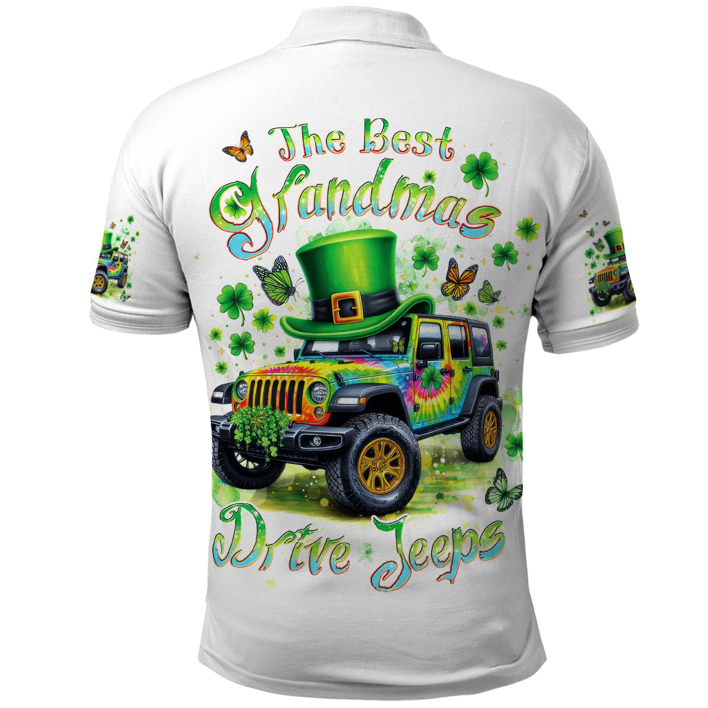Irish Jeep Polo Shirt The Best Grandmas Drive Jeeps