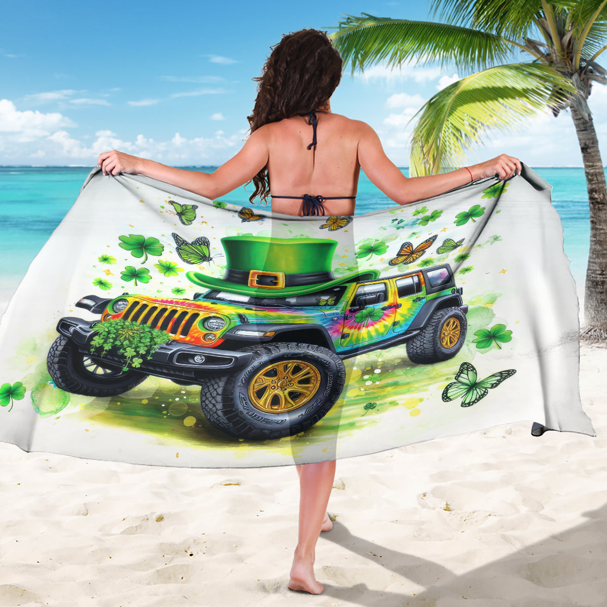 Irish Jeep Sarong The Best Grandmas Drive Jeeps
