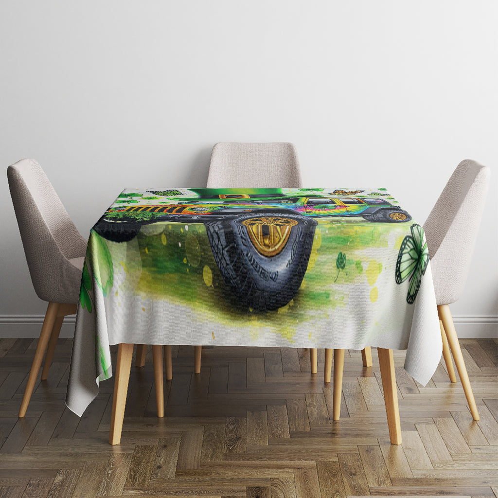 Irish Jeep Tablecloth The Best Grandmas Drive Jeeps