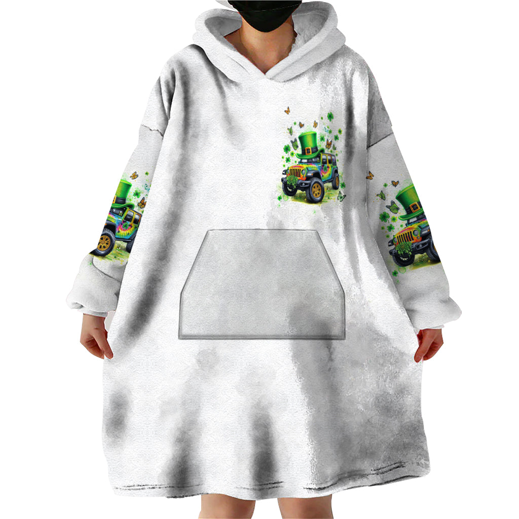 Irish Jeep Wearable Blanket Hoodie The Best Grandmas Drive Jeeps