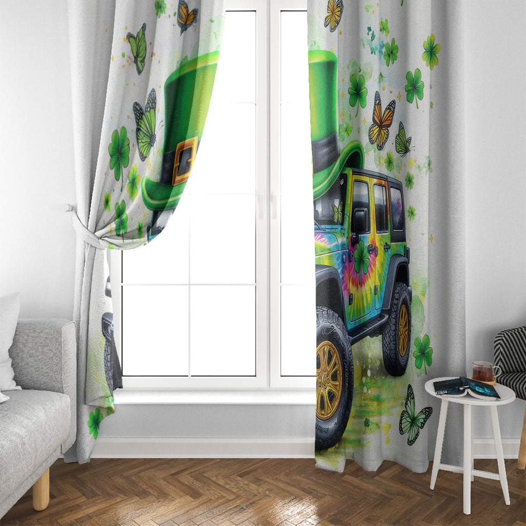 Irish Jeep Window Curtain The Best Grandmas Drive Jeeps
