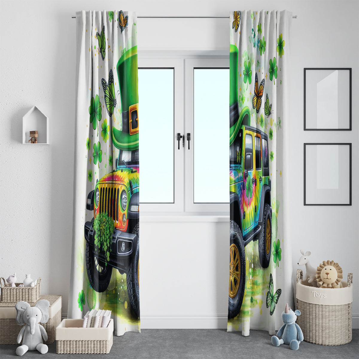Irish Jeep Window Curtain The Best Grandmas Drive Jeeps