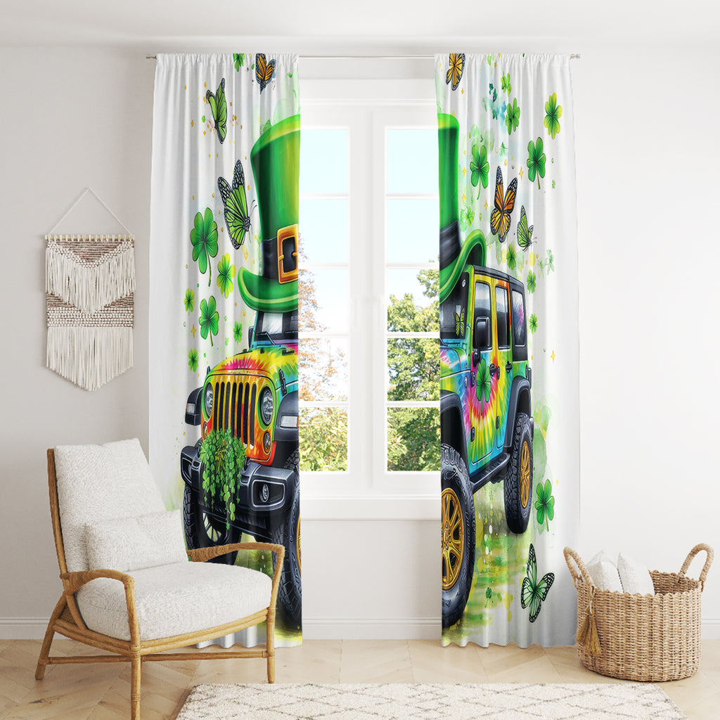 Irish Jeep Window Curtain The Best Grandmas Drive Jeeps