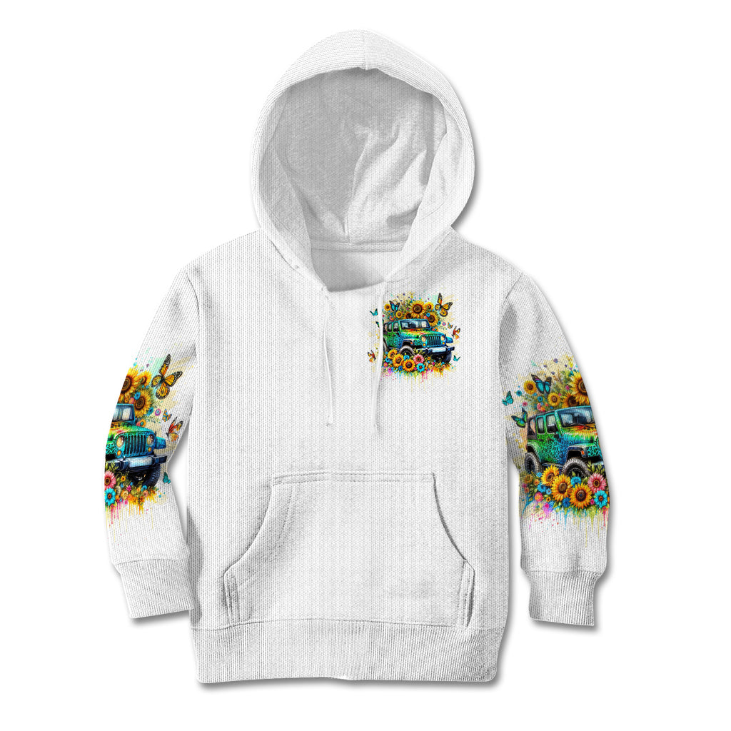 Hippie Jeep Kid Hoodie Jeep Girls Are Sunshine Mixed With A Little Hurricane