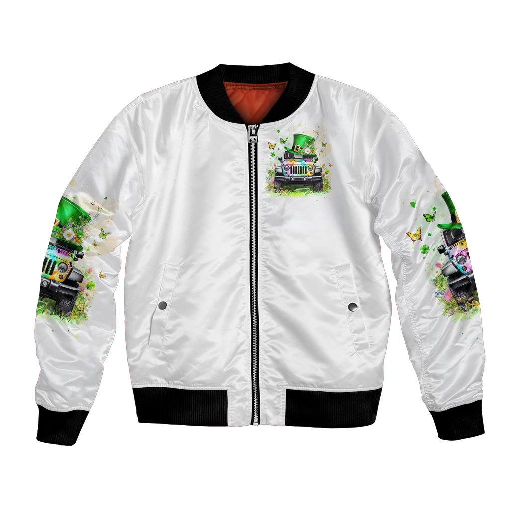 Irish Jeep Bomber Jacket Jeep Girl Iam Who Iam Your Approval Isn't Needed