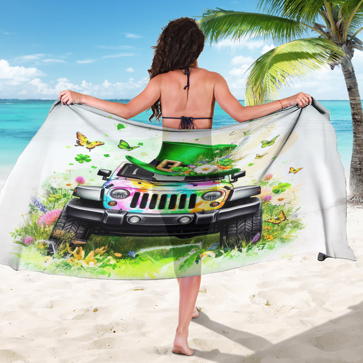 Irish Jeep Sarong Jeep Girl Iam Who Iam Your Approval Isn't Needed