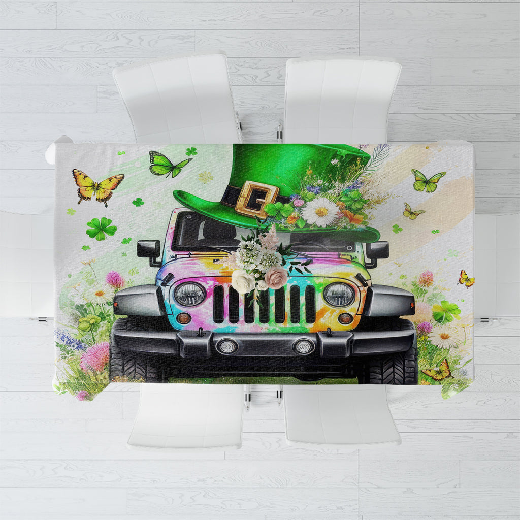 Irish Jeep Tablecloth Jeep Girl Iam Who Iam Your Approval Isn't Needed