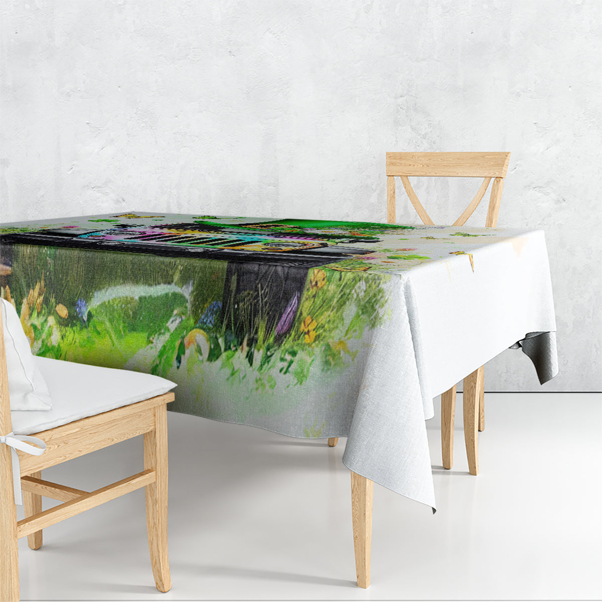 Irish Jeep Tablecloth Jeep Girl Iam Who Iam Your Approval Isn't Needed