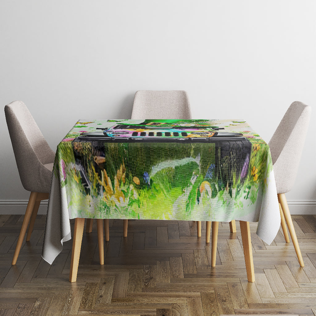 Irish Jeep Tablecloth Jeep Girl Iam Who Iam Your Approval Isn't Needed