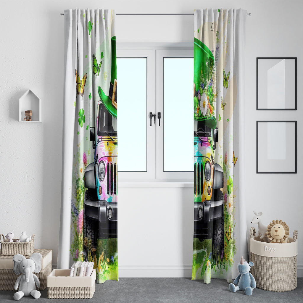 Irish Jeep Window Curtain Jeep Girl Iam Who Iam Your Approval Isn't Needed
