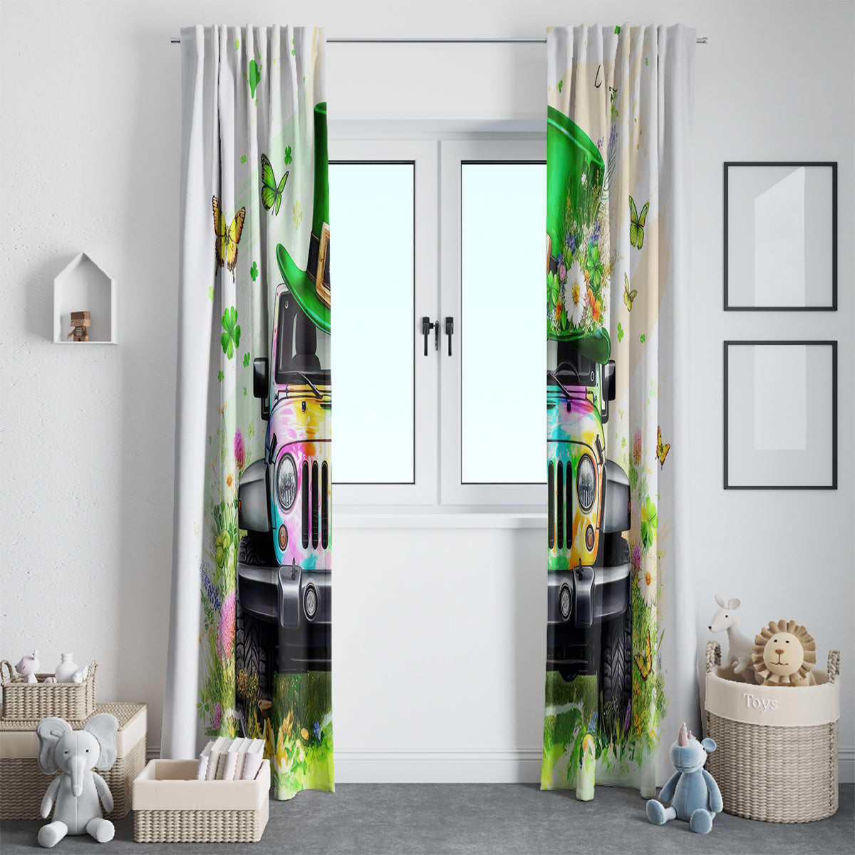 Irish Jeep Window Curtain Jeep Girl Iam Who Iam Your Approval Isn't Needed