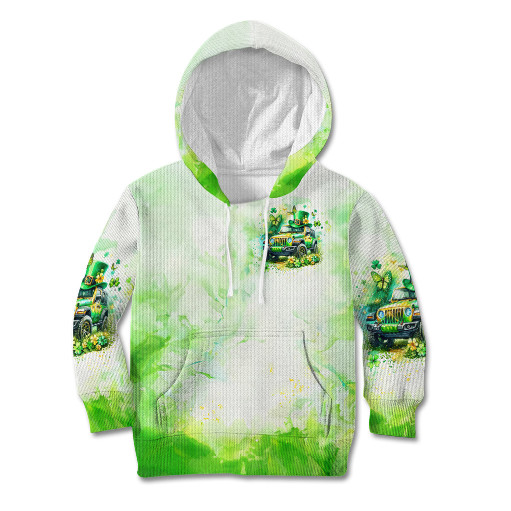 Irish Jeep Kid Hoodie Jeep Girl