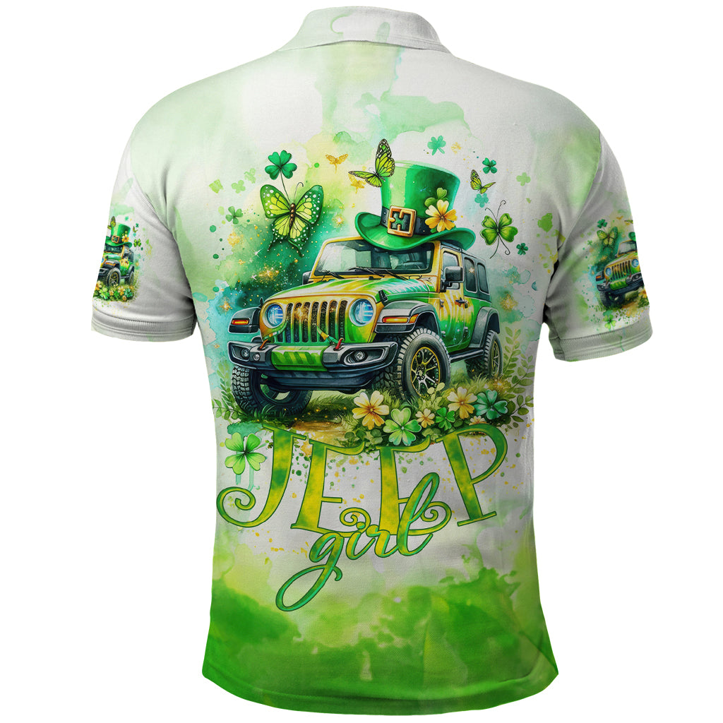 Irish Jeep Polo Shirt Jeep Girl