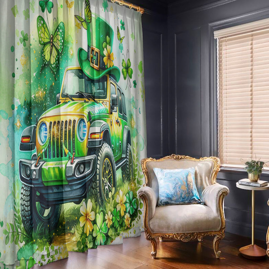 Irish Jeep Window Curtain Jeep Girl