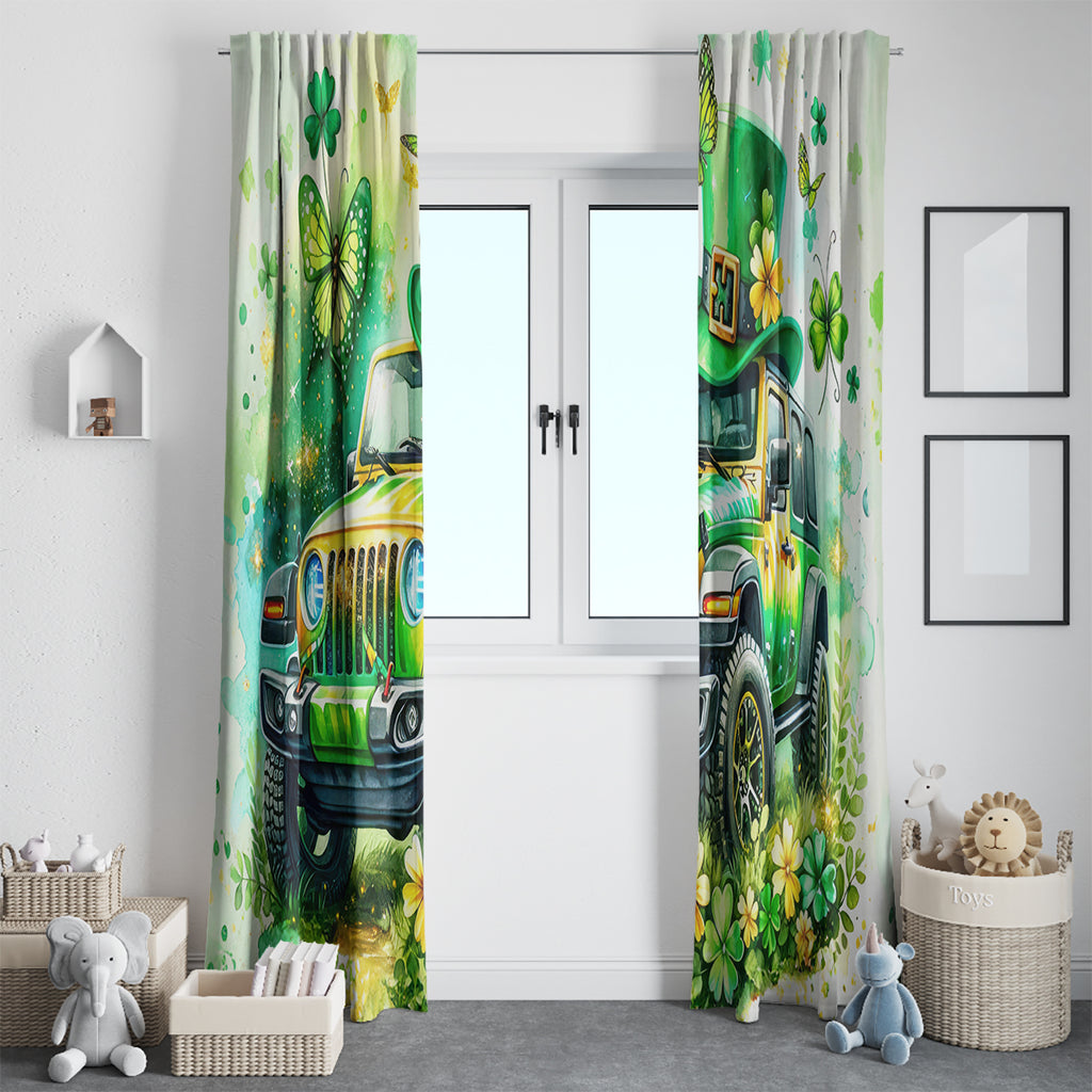 Irish Jeep Window Curtain Jeep Girl