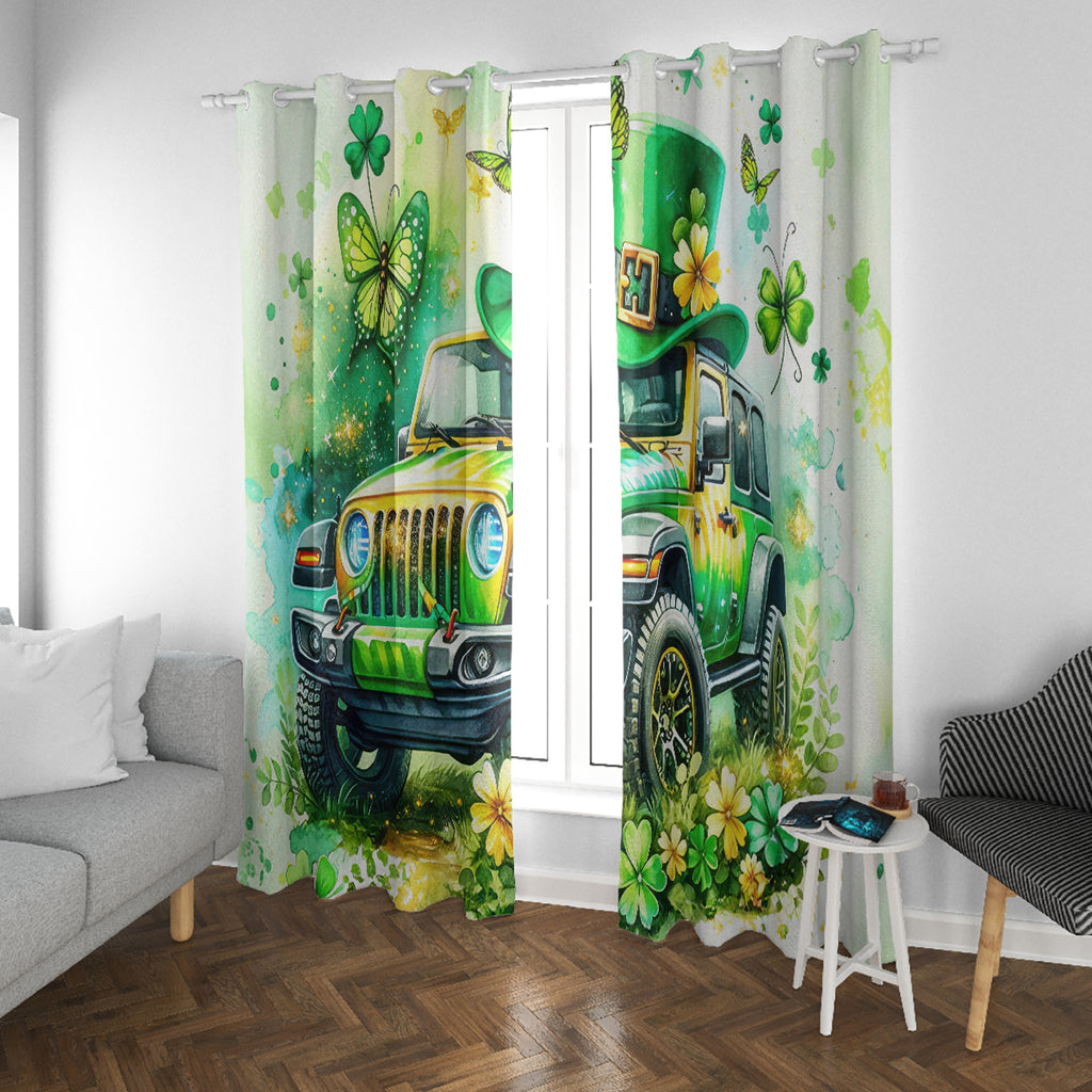 Irish Jeep Window Curtain Jeep Girl