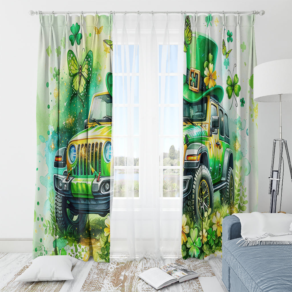 Irish Jeep Window Curtain Jeep Girl