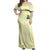 Irish Jeep Off Shoulder Maxi Dress In March We Wear Green