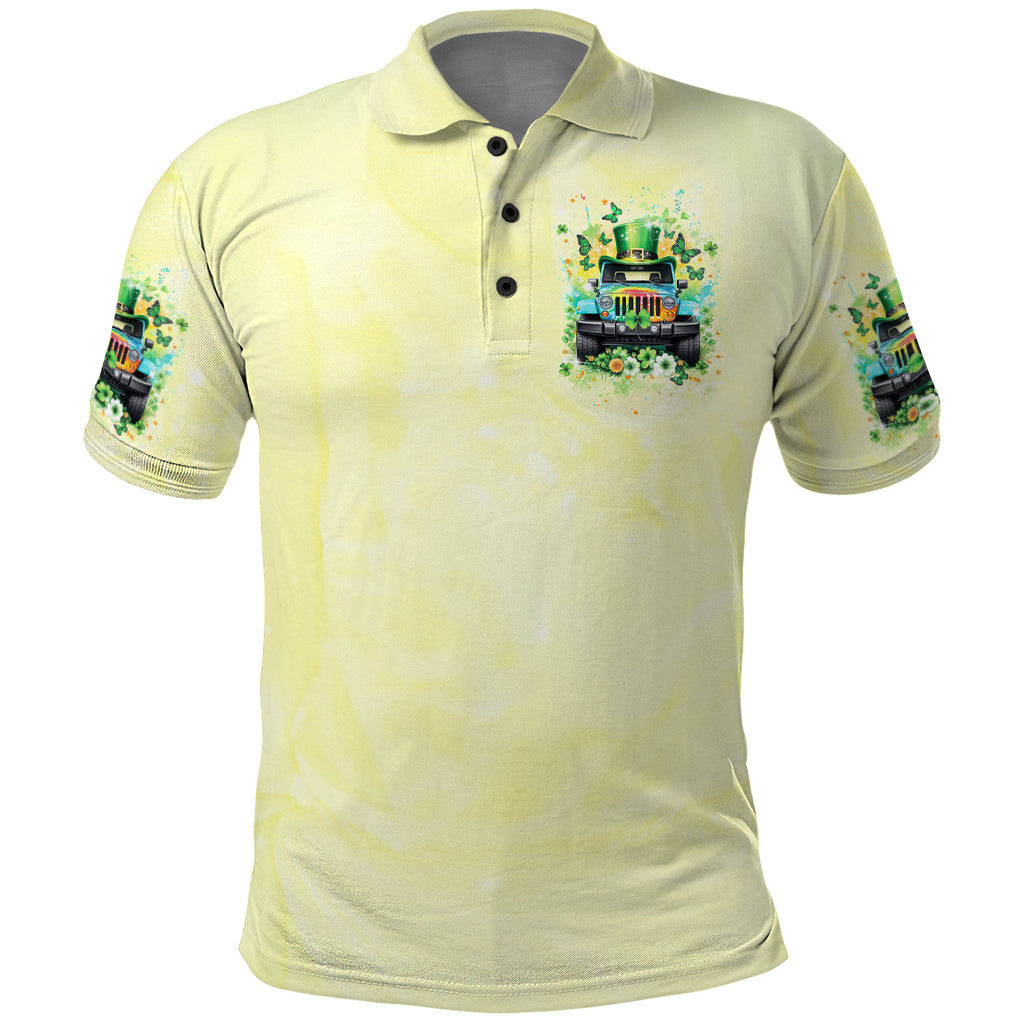Irish Jeep Polo Shirt In March We Wear Green