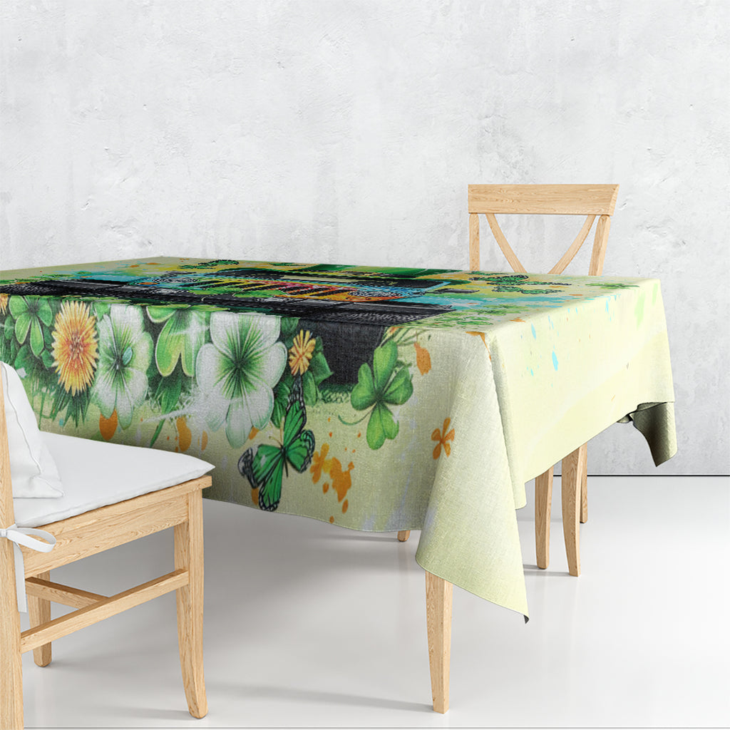 Irish Jeep Tablecloth In March We Wear Green
