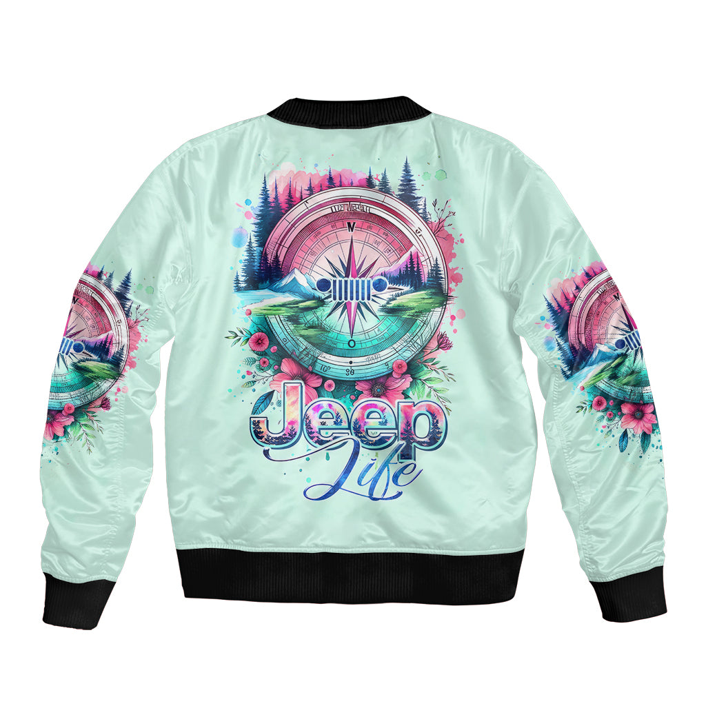 Jeep Life Bomber Jacket Compass Jeep