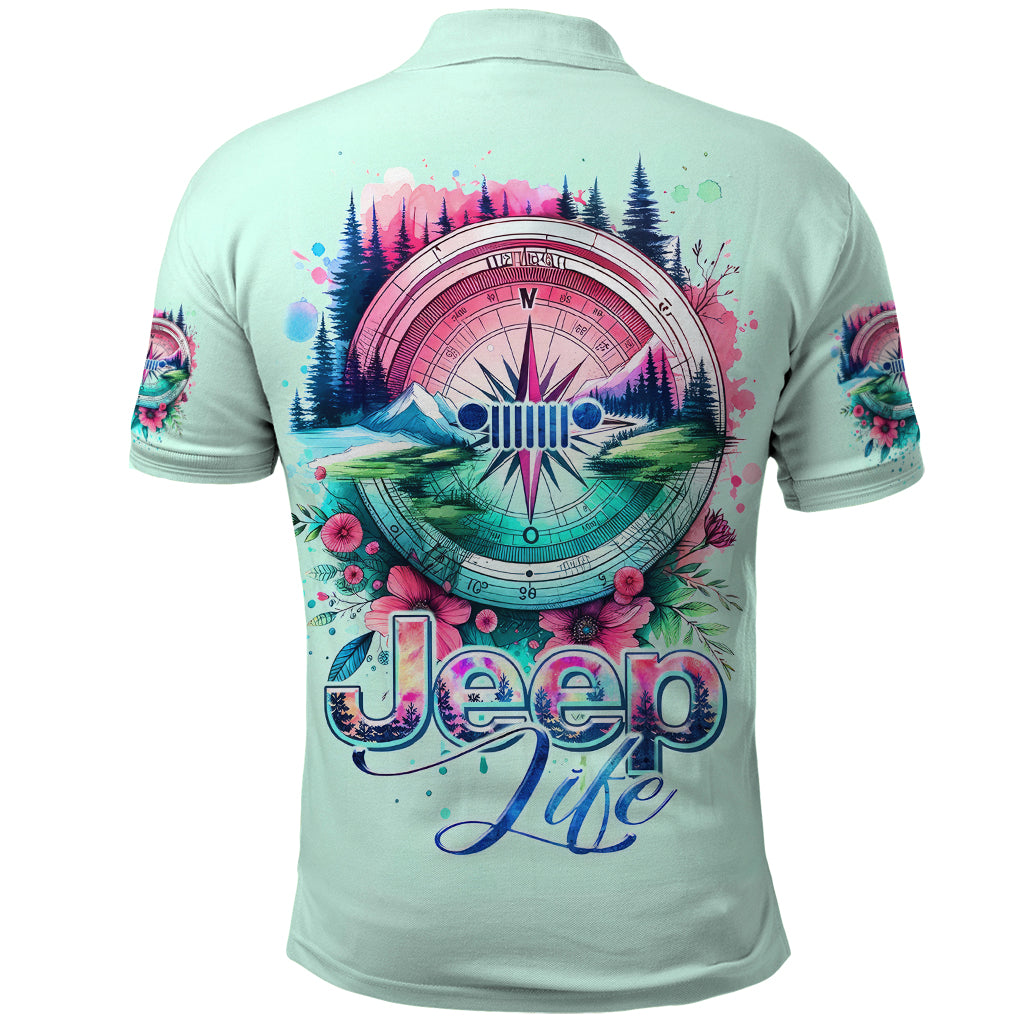 Jeep Life Polo Shirt Compass Jeep