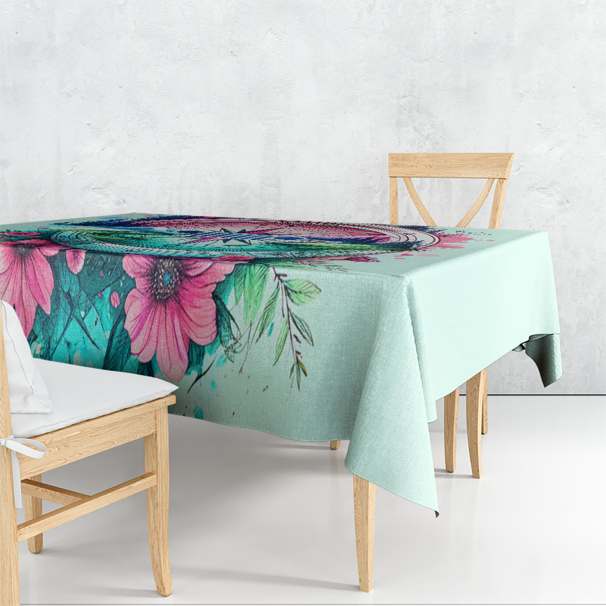 Jeep Life Tablecloth Compass Jeep