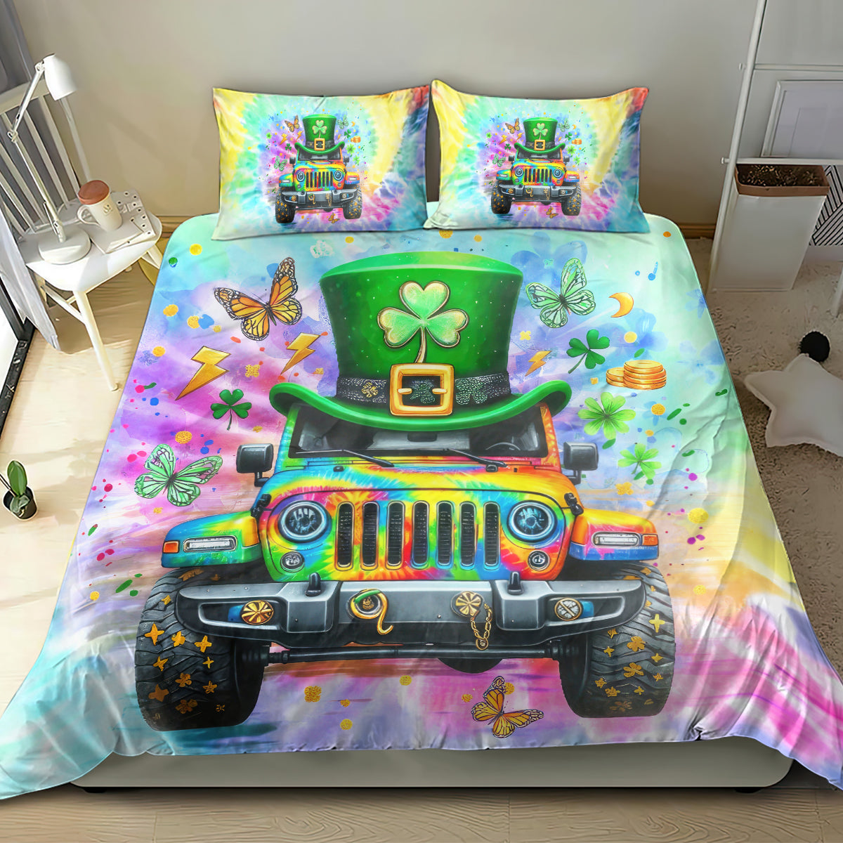 Irish Jeep Bedding Set The Best Grandmas Drive Jeeps