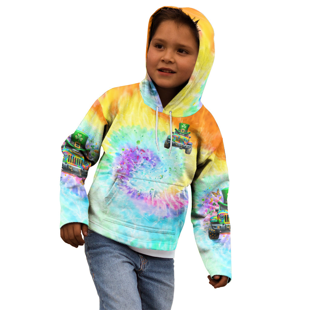 Irish Jeep Kid Hoodie The Best Grandmas Drive Jeeps