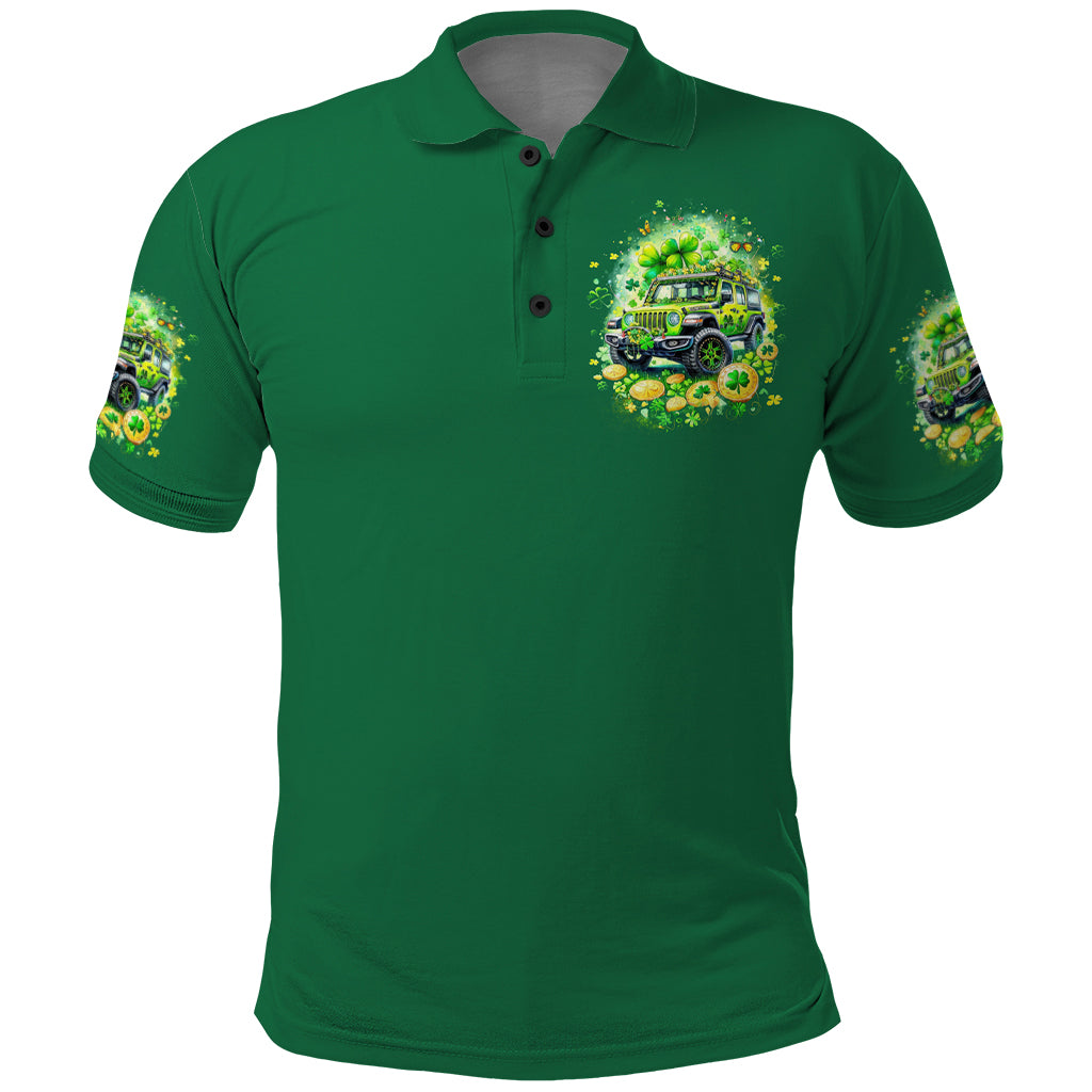 Irish Jeep Polo Shirt In March We Wear Green