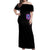 Thunder Skull Off Shoulder Maxi Dress Love Me Like My Demons Do
