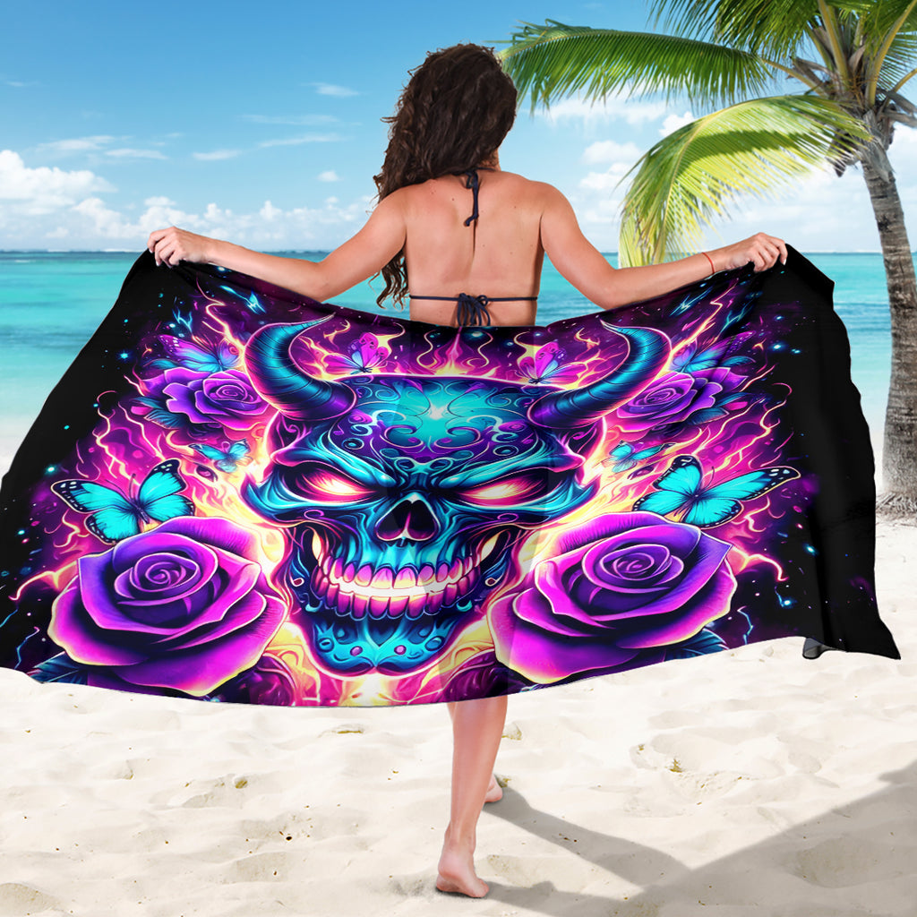 Thunder Skull Sarong Love Me Like My Demons Do