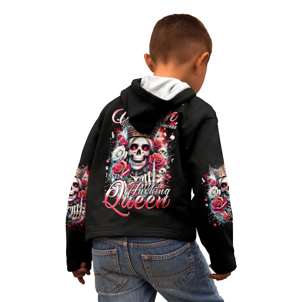 Queen Skull Kid Hoodie Bitch I'm Not A Princess I'm The Fucking Queen