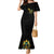 Sunflower Skull Mermaid Dress I'm Blunt Because God Rolled Me That Way