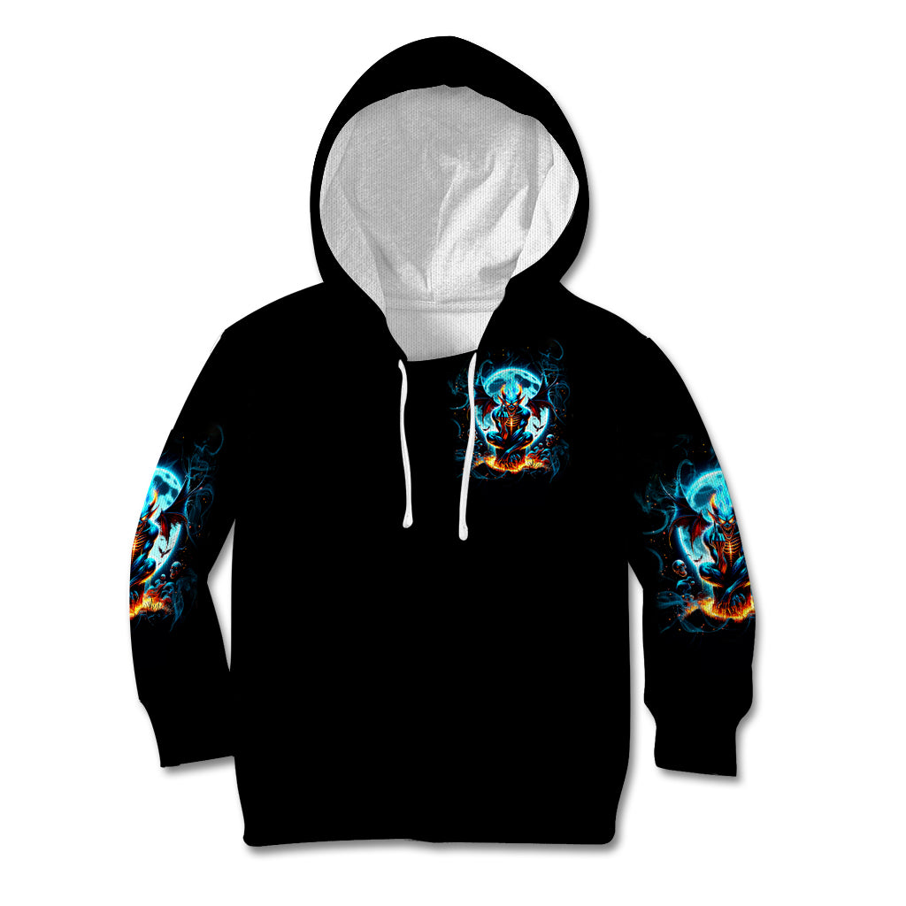 Devil Skull Kid Hoodie One Day I'm Gonna Just Say And Let My Demons Out Play