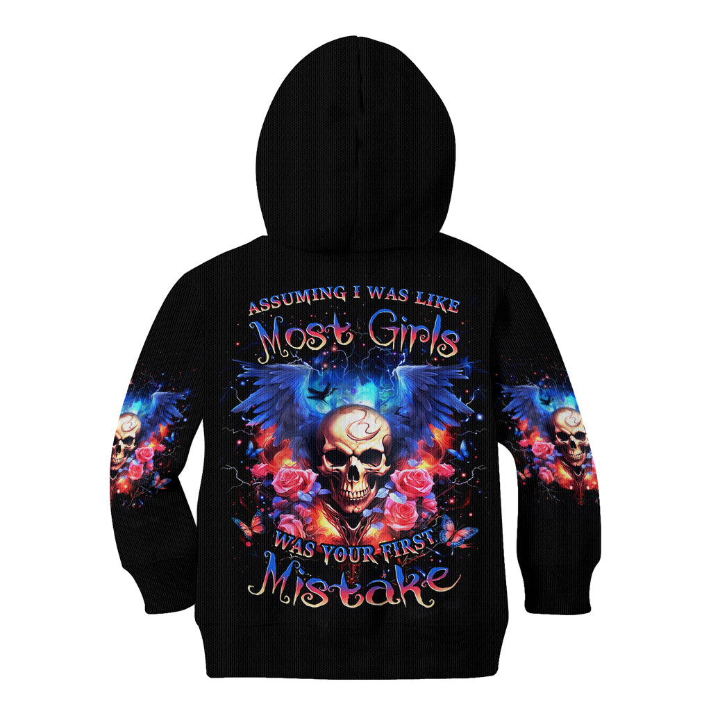 Fairy Skull Kid Hoodie Assuming I Was Like Most Girls Was Your First Mistake