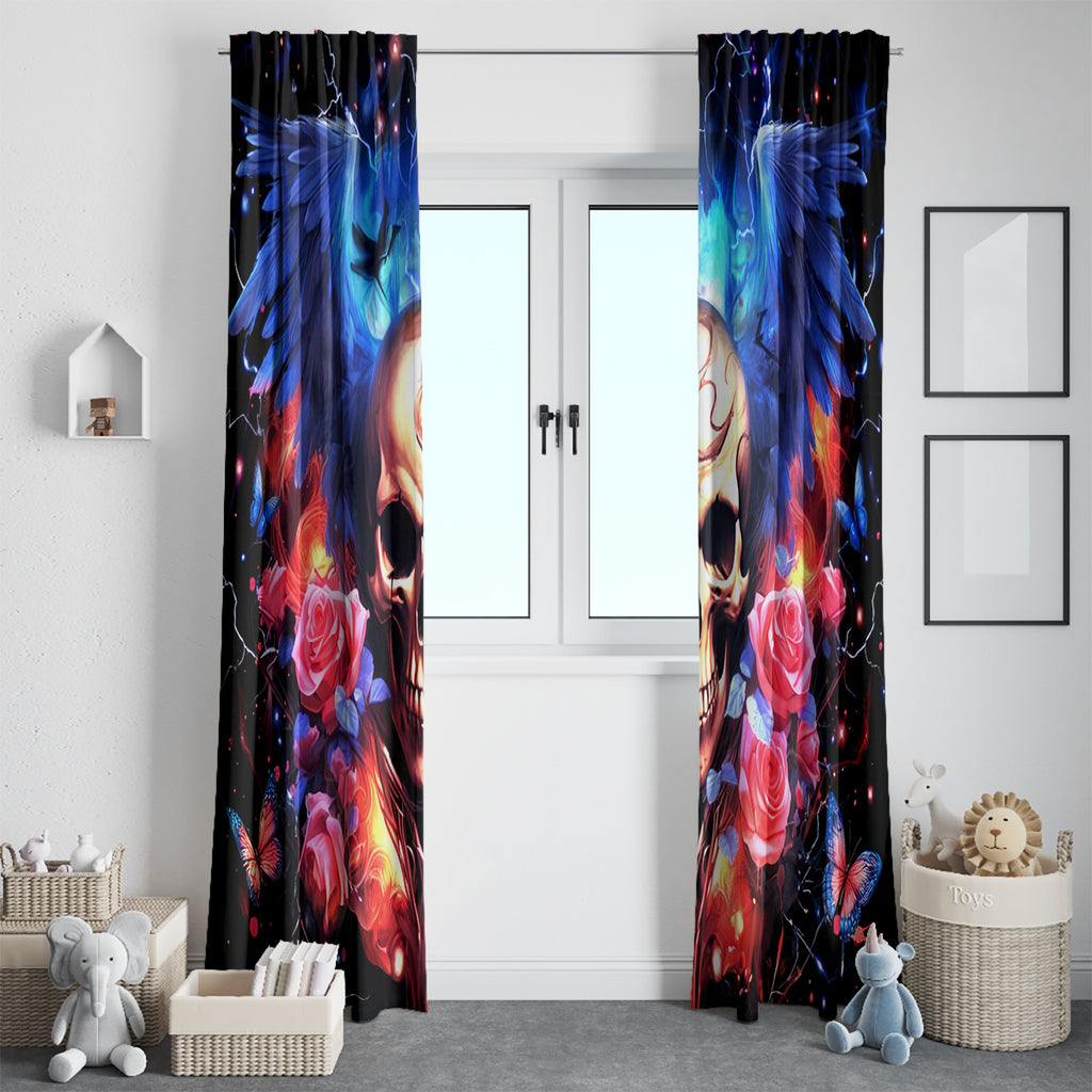 Fairy Skull Window Curtain Assuming I Was Like Most Girls Was Your First Mistake