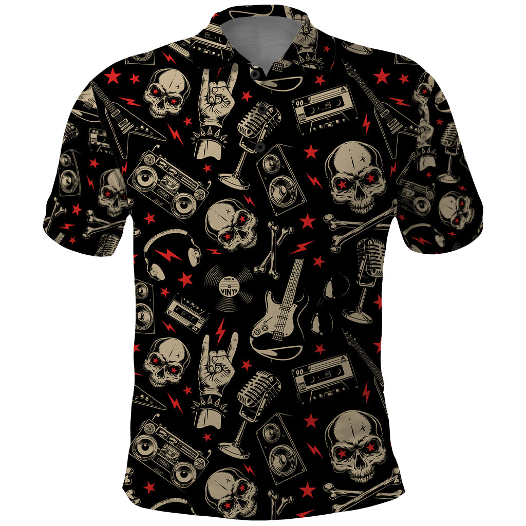 rock-and-roll-skull-pattern-design-polo-shirt