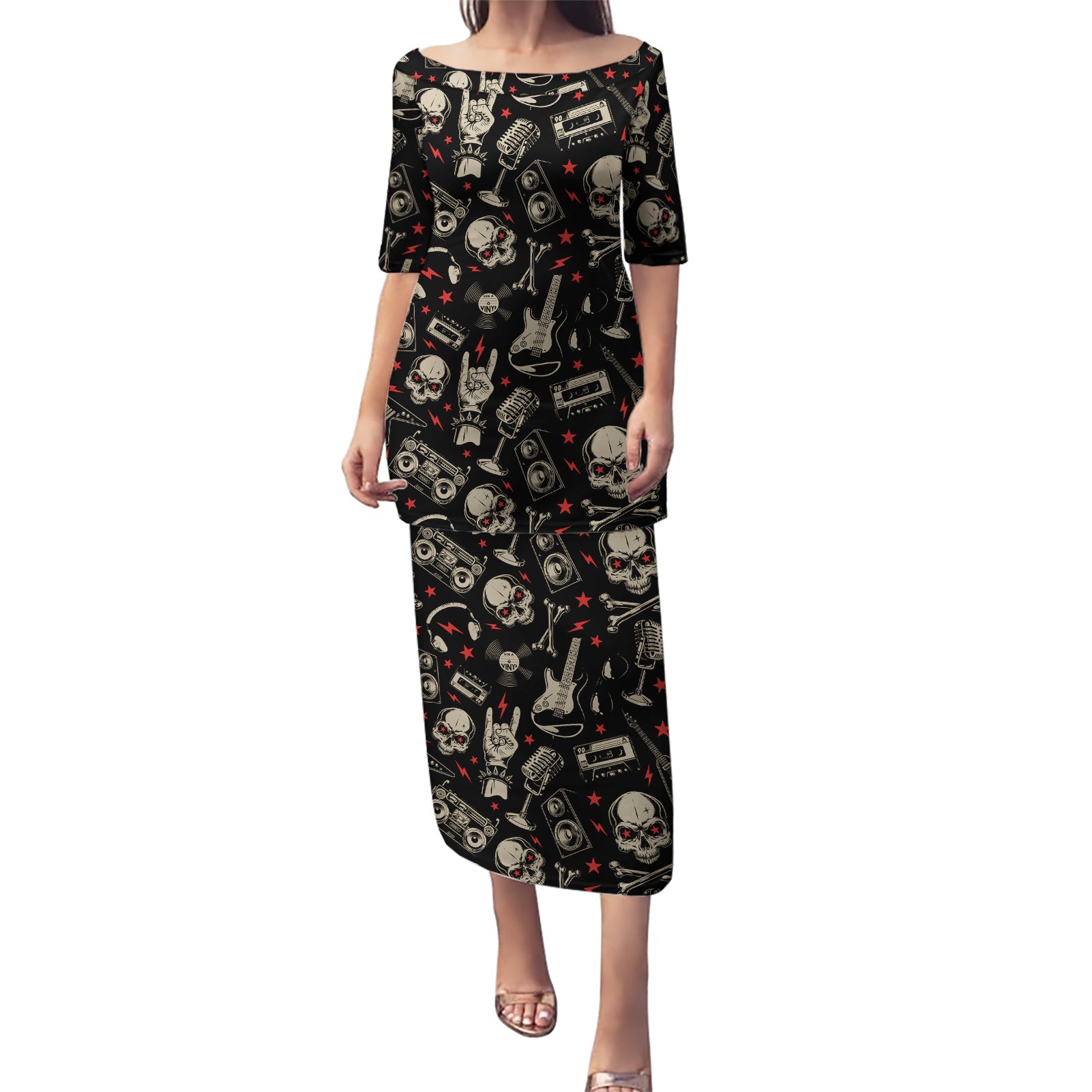 rock-and-roll-skull-pattern-design-puletasi