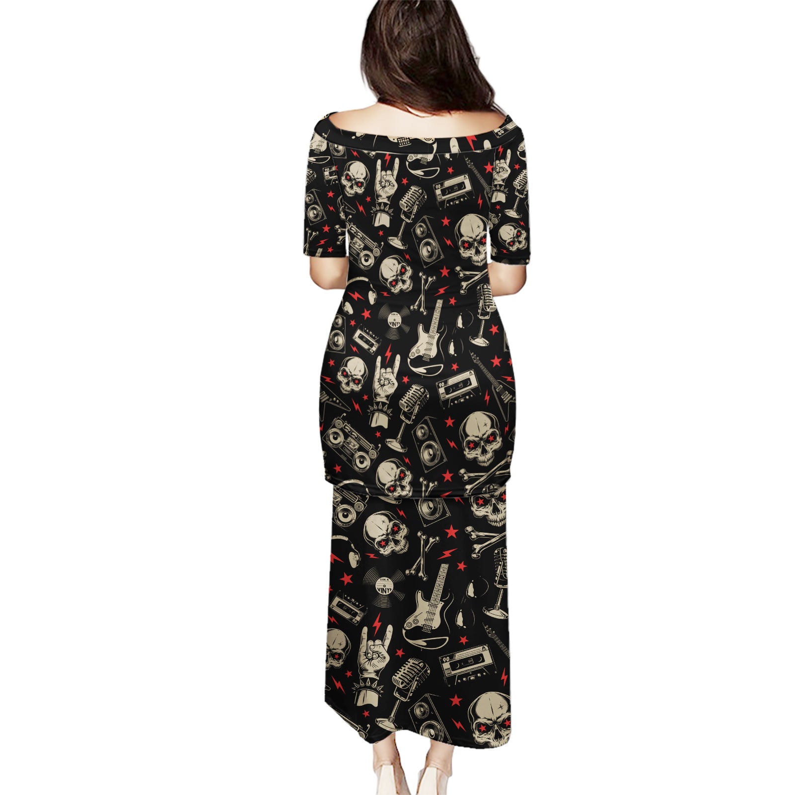 rock-and-roll-skull-pattern-design-puletasi