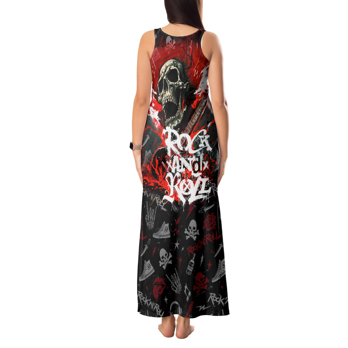 rock-and-roll-skull-forever-tank-maxi-dress